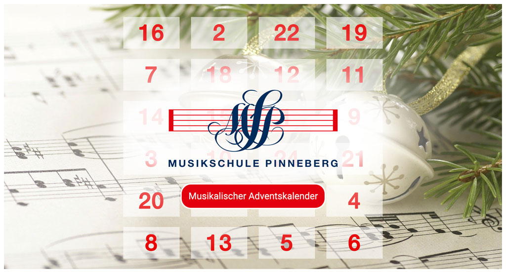 Adventskalender der Musikschule Pinneberg.