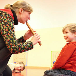 Musikschule Pinneberg Musikknirpse im Elementarunterricht.