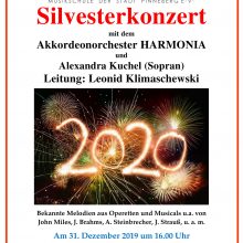 Silvesterkonzert -Restkarten nur noch im „Bücherwurm“ erhältlich