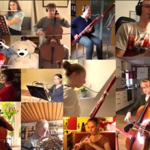 Orchester Europahymne (1), „drei Orchester – ein Auftritt“