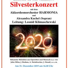Silvesterkonzert -Restkarten nur noch im „Bücherwurm“ erhältlich