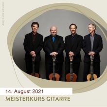 MEISTERKURS FÜR GITARRE am 14. August 2021