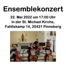 Ensemblekonzert am 22. Mai 2022